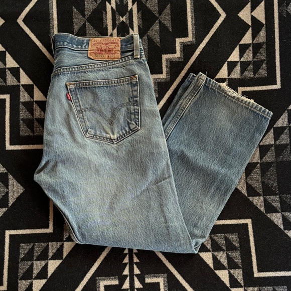 Vintage Distressed Levis 501xx Jeans - Picture 1 of 9
